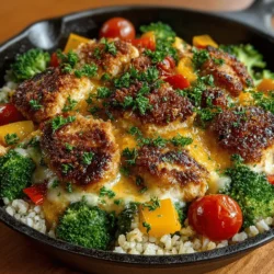 As the school year kicks into high gear, families often find themselves juggling busy schedules filled with homework, extracurricular activities, and a myriad of responsibilities. Amidst this whirlwind, the challenge of preparing quick, healthy meals becomes more pressing than ever. Enter the Back-to-School Chicken Skillet—an ideal solution for parents seeking a nutritious, one-pan recipe that is not only easy to prepare but also packed with flavor and essential nutrients.