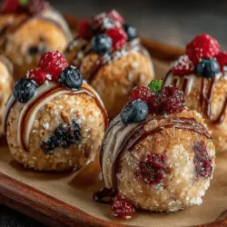 In the world of healthy snacking, Banana Berry Oat Bites stand out as a delightful blend of flavor, nutrition, and convenience. These bite-sized treats are perfect for anyone looking to satisfy their sweet tooth while nourishing their body with wholesome ingredients. Whether you need a quick breakfast option, a mid-afternoon pick-me-up, or a portable snack for on-the-go days, these oat bites are an ideal solution.