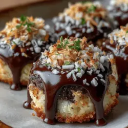 In a world filled with indulgent desserts, finding a treat that balances flavor and health can be a challenge. Enter Frozen Chocolate Coconut Yogurt Rounds, a delightful dessert that satisfies your sweet tooth while providing nutritional benefits. These little bites of heaven combine the creaminess of yogurt, the sweetness of chocolate, and the tropical essence of coconut, making them an ideal snack for any occasion. Whether you’re looking for a refreshing summer treat or a guilt-free dessert to enjoy any time of year, these frozen rounds deliver in both taste and texture.