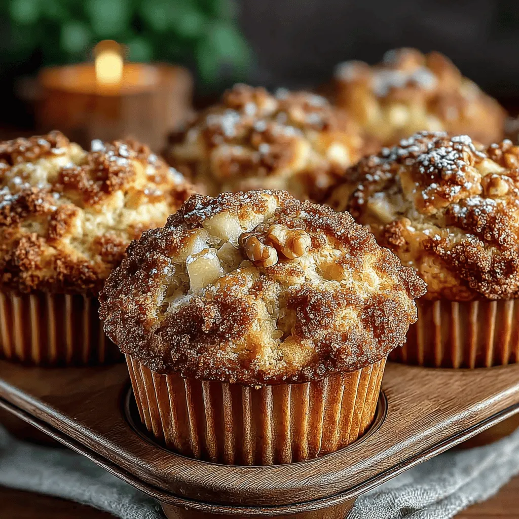 Cinnamon Apple Delight Muffins are a quintessential baked good that captures the essence of comfort food with every bite. These muffins are a perfect fusion of warm cinnamon and juicy apples, creating a delightful experience that is both satisfying and indulgent. Whether you're looking for a quick breakfast option or a sweet afternoon snack, these muffins are sure to please. Their simplicity in preparation makes them accessible for bakers of all levels, while the combination of flavors ensures they will become a staple in your recipe collection.