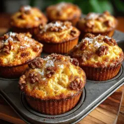 Cinnamon Apple Delight Muffins are a quintessential baked good that captures the essence of comfort food with every bite. These muffins are a perfect fusion of warm cinnamon and juicy apples, creating a delightful experience that is both satisfying and indulgent. Whether you're looking for a quick breakfast option or a sweet afternoon snack, these muffins are sure to please. Their simplicity in preparation makes them accessible for bakers of all levels, while the combination of flavors ensures they will become a staple in your recipe collection.