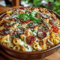 Cheesy Charcuterie Pasta Bake Recipe