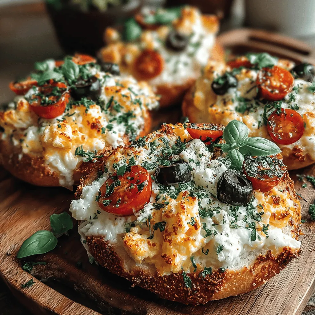 To create the perfect Mini Egg & Cheese Bagel Pizzas, it’s essential to understand the ingredients that make this recipe a standout choice for breakfast lovers.