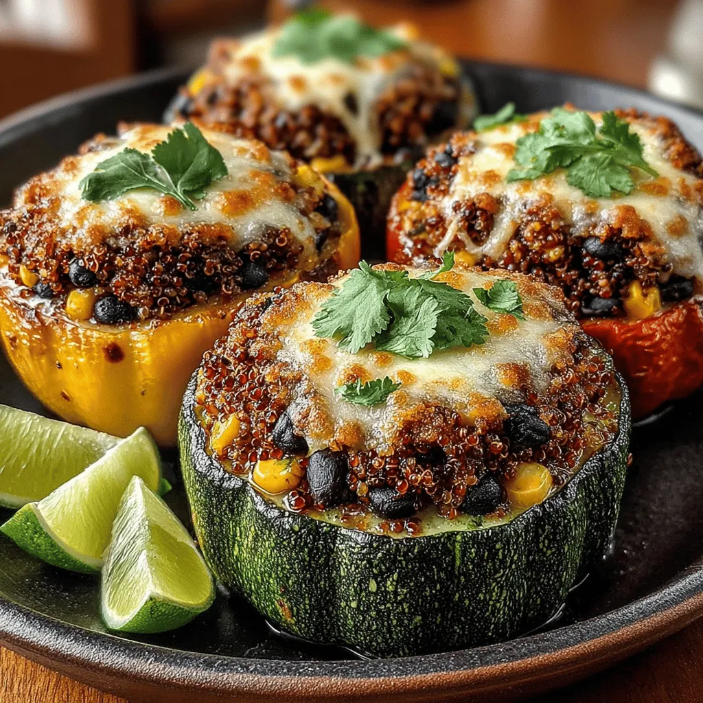 When it comes to vibrant and healthy meals, Zesty Stuffed Zucchini Bell Peppers stand out as a delightful option that tantalizes the taste buds while nourishing the body. This dish offers a perfect blend of fresh vegetables and hearty fillings, making it an ideal choice for anyone looking to enjoy a balanced meal without compromising on flavor. Whether you're hosting a dinner party, preparing a family meal, or simply seeking a wholesome dish for yourself, these stuffed peppers are sure to impress.
