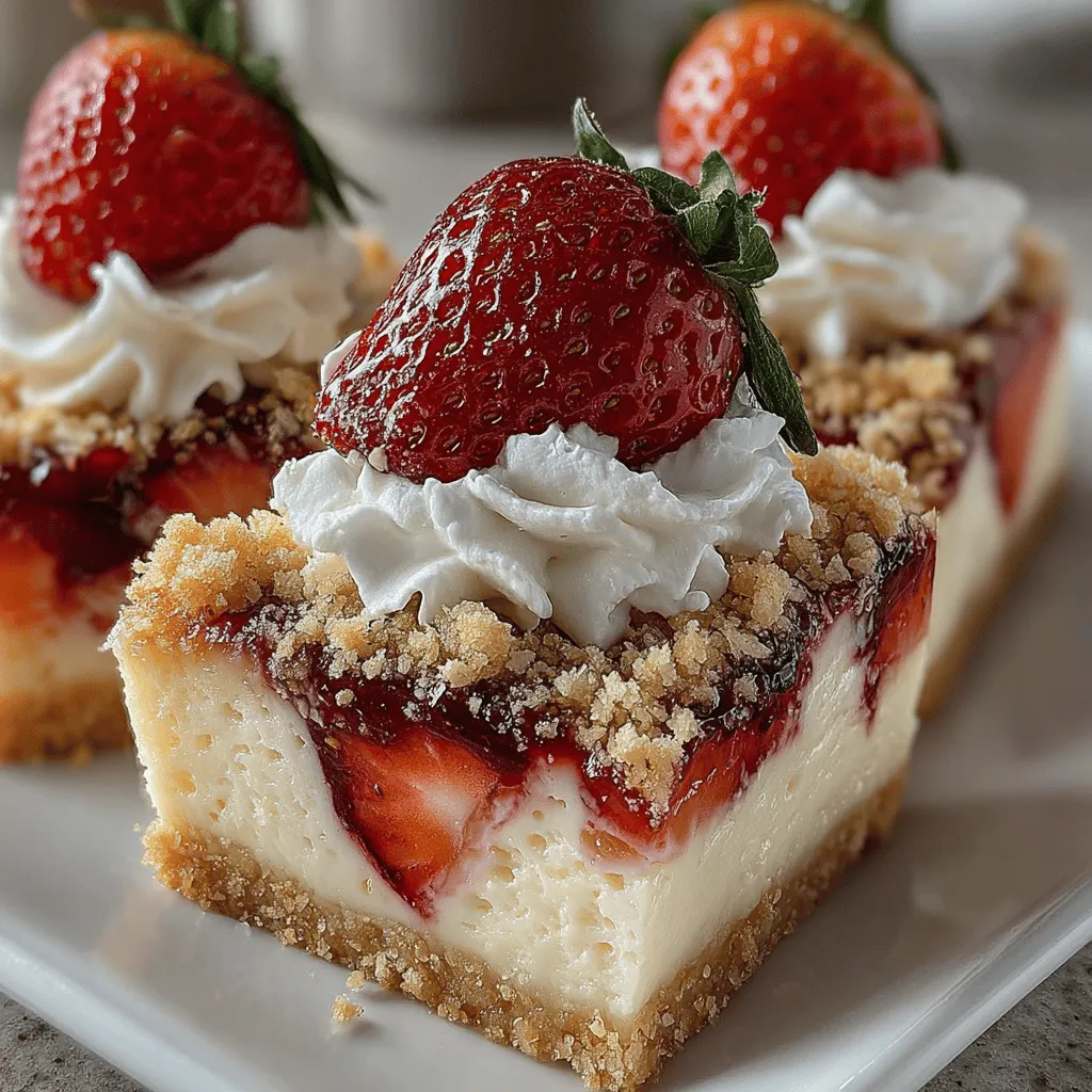 As summer approaches, the search for the perfect dessert to cool down and delight guests begins. Enter Frosty Strawberry Bliss Bars, a refreshing and indulgent treat that is sure to be the highlight of any warm-weather gathering. These bars combine the natural sweetness of fresh strawberries with the creamy textures of Greek yogurt and heavy cream, creating a dessert that is both satisfying and unique. Not only are these bars easy to make, but they also offer a delightful balance between indulgence and health, making them an ideal choice for those warm afternoons when you want to enjoy something sweet without straying too far from nutritious options.