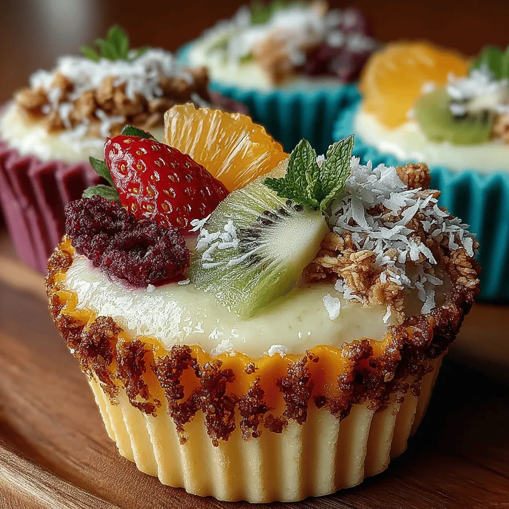 When summer arrives, or after an intense workout session, there's nothing quite as satisfying as a cold, refreshing smoothie. The Tropical Bliss Smoothie Cups are a delightful blend of vibrant flavors, featuring sweet pineapple and creamy banana, all harmoniously combined with rich coconut milk. This recipe offers not just a delicious taste but also a nutrient-packed treat that can invigorate your day. Whether you enjoy them as part of a healthy breakfast, a post-workout snack, or a sweet treat on a hot afternoon, Tropical Bliss Smoothie Cups are sure to become a favorite in your household.