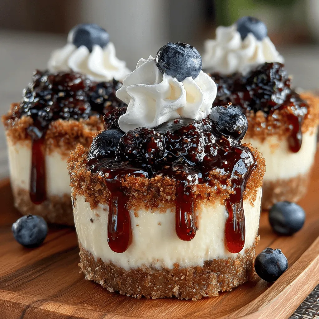 Indulging in a rich and creamy cheesecake doesn’t always have to mean turning on the oven and spending hours in the kitchen. Enter the Blueberry Bliss No-Bake Cheesecake Cups—a delightful treat that brings together the lusciousness of cheesecake with the vibrant flavors of fresh blueberries, all without the need for baking. This recipe is not only simple to prepare but also allows you to enjoy a refreshing dessert that is perfect for any occasion, especially during the warmer months.