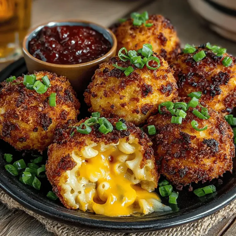 In the realm of comfort food, few dishes evoke the warm nostalgia of mac and cheese. This creamy, cheesy classic has long been a staple on dinner tables, offering a sense of satisfaction that is hard to replicate. Now, imagine taking that beloved dish and transforming it into a bite-sized treat that packs a flavorful punch. Enter Crunchy Taco Mac and Cheese Balls—a delightful fusion that combines the rich, creamy goodness of mac and cheese with the vibrant zest of taco seasonings and the satisfying crunch of breadcrumbs.