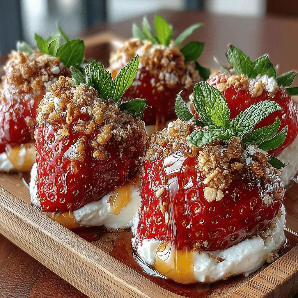 In recent years, the trend toward healthier dessert options has surged, driven by an increasing awareness of nutrition and the benefits of incorporating wholesome ingredients into our diets. As people seek to satisfy their sweet cravings without compromising their health goals, creative recipes have emerged that perfectly balance indulgence with nutritional value. One delightful example of this is the Berry Bliss Frozen Yogurt Stuffed Strawberries—a refreshing, guilt-free treat that is not only delicious but also visually stunning.