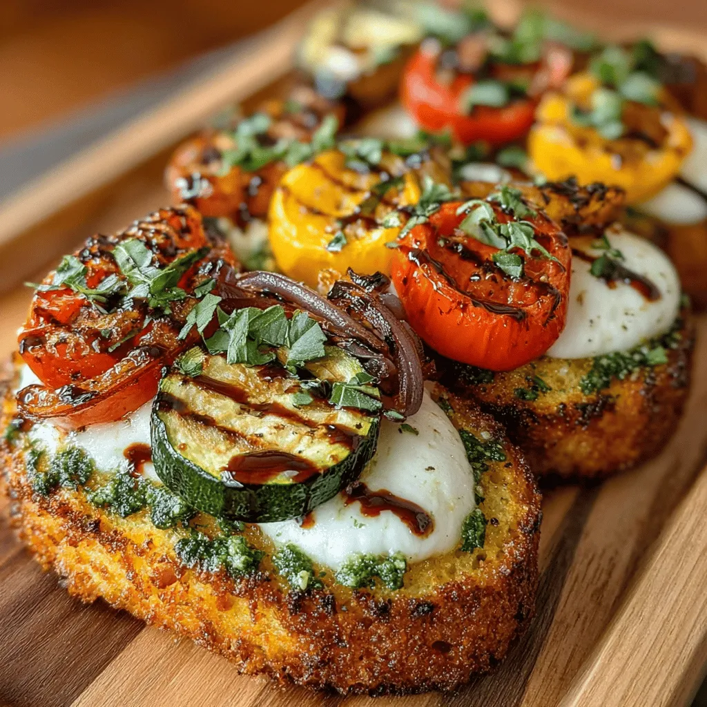 Grilled Veggie and Pesto Flatbread is a delightful dish that embodies the essence of fresh ingredients and vibrant flavors. Perfect for summer gatherings or a quick weeknight dinner, this recipe combines the smokiness of grilled vegetables with the aromatic richness of basil pesto and creamy mozzarella cheese. The result is an irresistible flatbread that not only satisfies your taste buds but also celebrates the bounty of seasonal produce. In this article, we will explore the ingredients, preparation, and step-by-step instructions to create this delicious flatbread. Whether you are a seasoned cook or a beginner in the kitchen, you’ll find this recipe both approachable and rewarding.