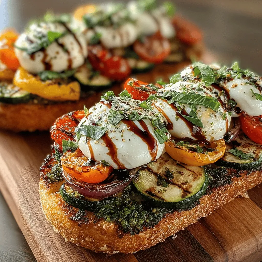 Grilled Veggie and Pesto Flatbread is a delightful dish that embodies the essence of fresh ingredients and vibrant flavors. Perfect for summer gatherings or a quick weeknight dinner, this recipe combines the smokiness of grilled vegetables with the aromatic richness of basil pesto and creamy mozzarella cheese. The result is an irresistible flatbread that not only satisfies your taste buds but also celebrates the bounty of seasonal produce. In this article, we will explore the ingredients, preparation, and step-by-step instructions to create this delicious flatbread. Whether you are a seasoned cook or a beginner in the kitchen, you’ll find this recipe both approachable and rewarding.