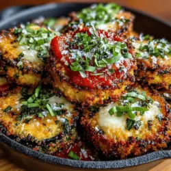 Eggplant Parmesan is a beloved comfort food that has graced tables across the globe for generations. Traditionally made by frying breaded slices of eggplant, layering them with marinara sauce and cheese, and baking until bubbly, this dish can be rich and indulgent. However, with the rise of health-conscious cooking, many are seeking ways to enjoy their favorite recipes without the extra calories and fat. Enter Air Fryer Eggplant Parmesan Rounds—a healthy and delicious alternative that captures all the savory goodness of the original while utilizing the power of the air fryer.