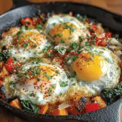 Sweet and savory dishes have a unique way of tantalizing our taste buds, and the Sweet & Savory Sweet Potato Hash with Spinach and Eggs is a perfect embodiment of that balance. This hearty meal is not just a feast for the eyes but also a nourishing option that caters to both flavor enthusiasts and health-conscious eaters. The combination of caramelized sweet potatoes, vibrant spinach, and perfectly cooked eggs creates a delightful symphony of textures and tastes that can be enjoyed at any time of the day.