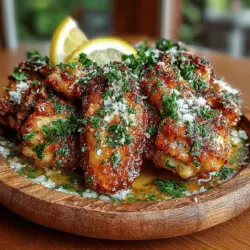 Chicken wings have secured their place as a favorite snack and meal option across various cultures and cuisines. Whether served at Super Bowl parties, family gatherings, or as a casual dinner, wings are a versatile dish that can be enjoyed in numerous ways. Their appeal lies not just in their flavor but also in the myriad of sauces and seasonings that can elevate them to new heights. Among these, the combination of garlic and Parmesan stands out for its rich, savory profile that tantalizes the taste buds and leaves a lasting impression.