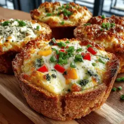 Creating the perfect base for your Cheesy Delight Mini Egg Toast Cups is crucial for ensuring that they hold their shape during baking. To form the cups effectively, start with your bread of choice—whole grain, sourdough, or white bread all work well.
