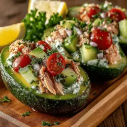 In recent years, the movement towards healthy eating and meal prep has gained remarkable traction among health-conscious individuals. As we become more aware of the impact our food choices have on our overall well-being, recipes that are both nutritious and easy to prepare have become increasingly popular. One such recipe that perfectly embodies these principles is Avocado Tuna Salad Lettuce Boats. This dish is not only packed with essential nutrients but is also a quick and easy meal option that can fit seamlessly into a busy lifestyle.