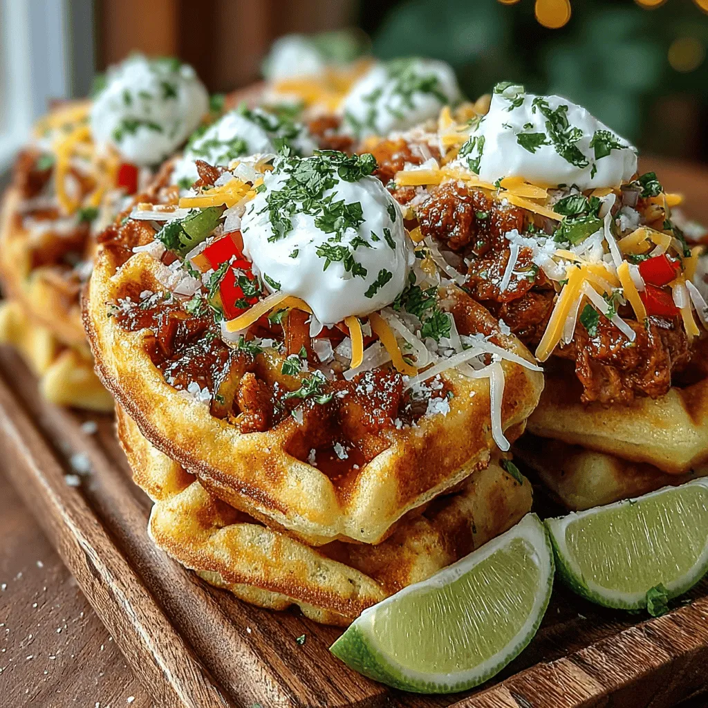 In recent years, fusion recipes have taken the culinary world by storm, delighting taste buds by combining diverse flavors and traditional dishes. These innovative meals not only showcase creativity but also offer a playful approach to dining that’s perfect for any occasion. Among the myriad of fusion dishes, Mini Chicken Fajita Waffle Wraps stand out as a uniquely fun and delicious option. This recipe effortlessly marries the beloved Mexican flavors of fajitas with the comforting, sweet taste of waffles, resulting in a dish that’s sure to impress at gatherings, parties, or even family dinners.