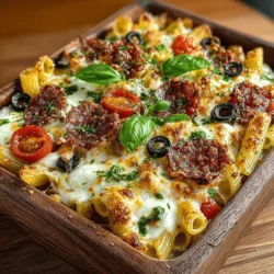 Charcuterie Board Pasta Bake Recipe