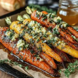 When it comes to selecting carrots for your Garlic Butter Roasted Carrots, you have the option of using baby carrots or regular carrots, each offering distinct characteristics. Baby carrots are often sweeter and more tender due to their smaller size and shorter growing period. They require less preparation, as they are typically pre-washed and cut, making them a convenient choice for busy cooks. However, they may lack the robust flavor of their larger counterparts.