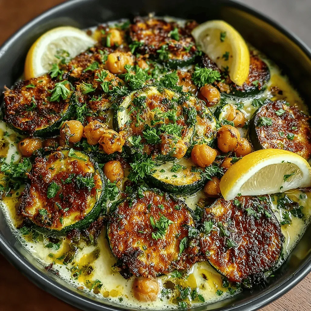 In today’s fast-paced world, finding a meal that is both quick to prepare and satisfying can be a challenge. That’s where the Creamy Garlic Chickpea Zucchini Skillet comes into play. This delightful dish is not only packed with flavor but also brimming with nutrition, making it an ideal option for busy weeknights when you want to prepare something wholesome without spending hours in the kitchen.