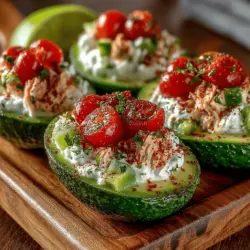 In recent years, avocados have solidified their status as a superfood, celebrated not only for their creamy texture and rich flavor but also for their extensive health benefits. Packed with healthy fats, fiber, and a wide range of vitamins, avocados have become a beloved ingredient in countless recipes. One particularly delightful way to enjoy this nutritious fruit is through the preparation of Tuna-icious Stuffed Avocado Boats. This refreshing dish combines the richness of ripe avocados with a protein-packed tuna salad, making it an ideal choice for a light lunch, a satisfying snack, or even a quick dinner.