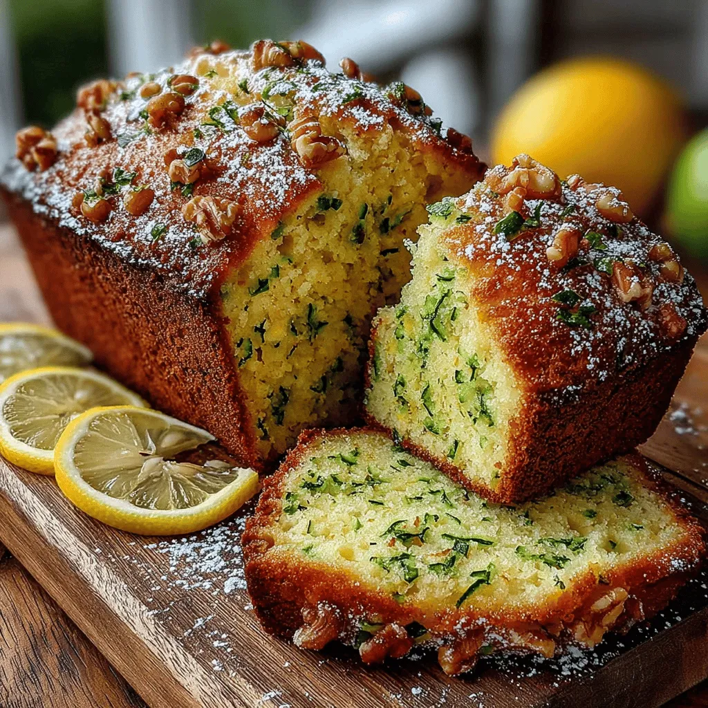 Zesty Lemon Zucchini Bread is more than just a delightful treat; it’s a refreshing twist on the traditional zucchini bread that many have come to love. This recipe combines the subtle earthiness of freshly grated zucchini with the bright, invigorating flavors of lemon, creating a loaf that is both moist and bursting with flavor. Perfect for breakfast, an afternoon snack, or even a light dessert, this bread offers versatility that appeals to a wide range of palates.