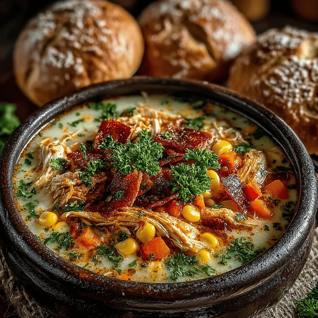 As the days grow shorter and the air begins to chill, there's nothing quite as comforting as a warm bowl of chowder. Enter the Autumn Harvest Crockpot Chicken and Corn Chowder, a dish that encapsulates the essence of the season. This cozy, hearty recipe is a celebration of autumn's bounty, featuring tender chicken, sweet corn, and a medley of vegetables, all simmered to perfection in a slow cooker. Its rich flavors and creamy texture make it an ideal choice for family dinners, gatherings, or simply a nourishing meal after a long day.
