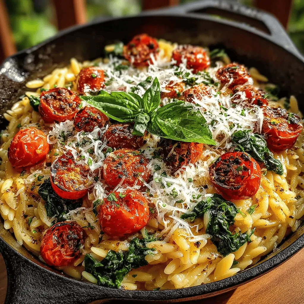In today’s fast-paced world, where time is often at a premium, the appeal of one-pan meals has soared. These culinary gems not only streamline the cooking process but also minimize cleanup, making them a favorite for busy families and individuals alike. One such dish that encapsulates the spirit of one-pan cooking is the One-Pan Garlic Parmesan Orzo. This recipe isn't merely about convenience; it’s a celebration of flavor, nutrition, and simplicity.