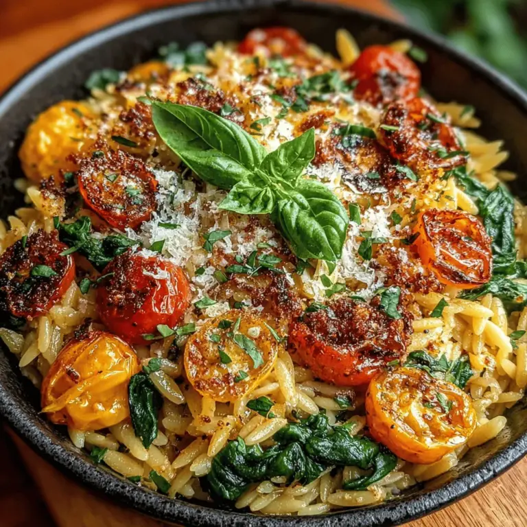 In today’s fast-paced world, where time is often at a premium, the appeal of one-pan meals has soared. These culinary gems not only streamline the cooking process but also minimize cleanup, making them a favorite for busy families and individuals alike. One such dish that encapsulates the spirit of one-pan cooking is the One-Pan Garlic Parmesan Orzo. This recipe isn't merely about convenience; it’s a celebration of flavor, nutrition, and simplicity.