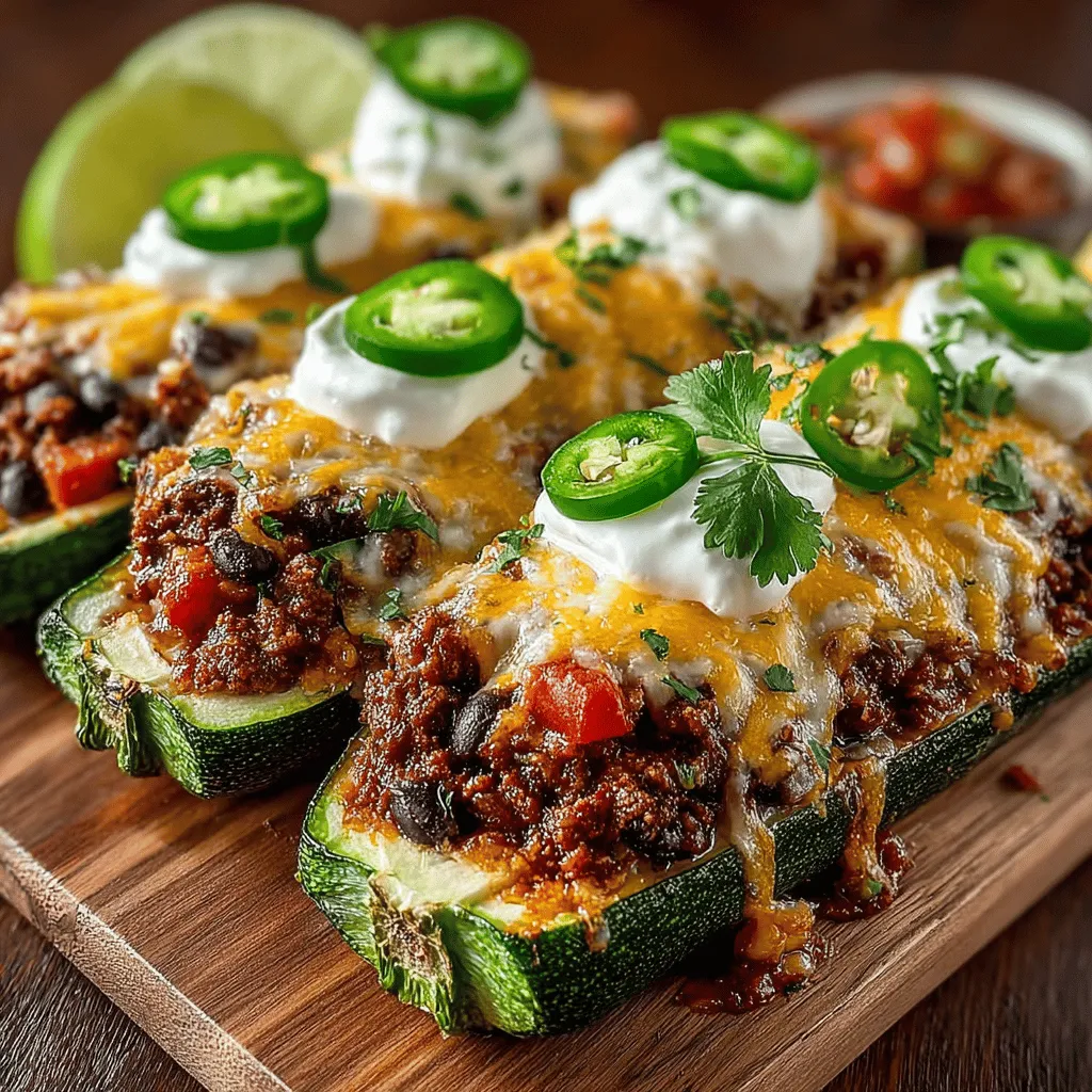 If you're on the lookout for a vibrant and health-conscious twist on a classic snack, look no further than Zesty Zucchini Nacho Boats. This innovative recipe reimagines nachos by using zucchini as a base, creating a deliciously satisfying dish that is both nutritious and flavorful. With the ever-increasing popularity of healthy eating, these zucchini nacho boats serve as the perfect solution for those who want to indulge in a tasty treat without the guilt of traditional nachos.