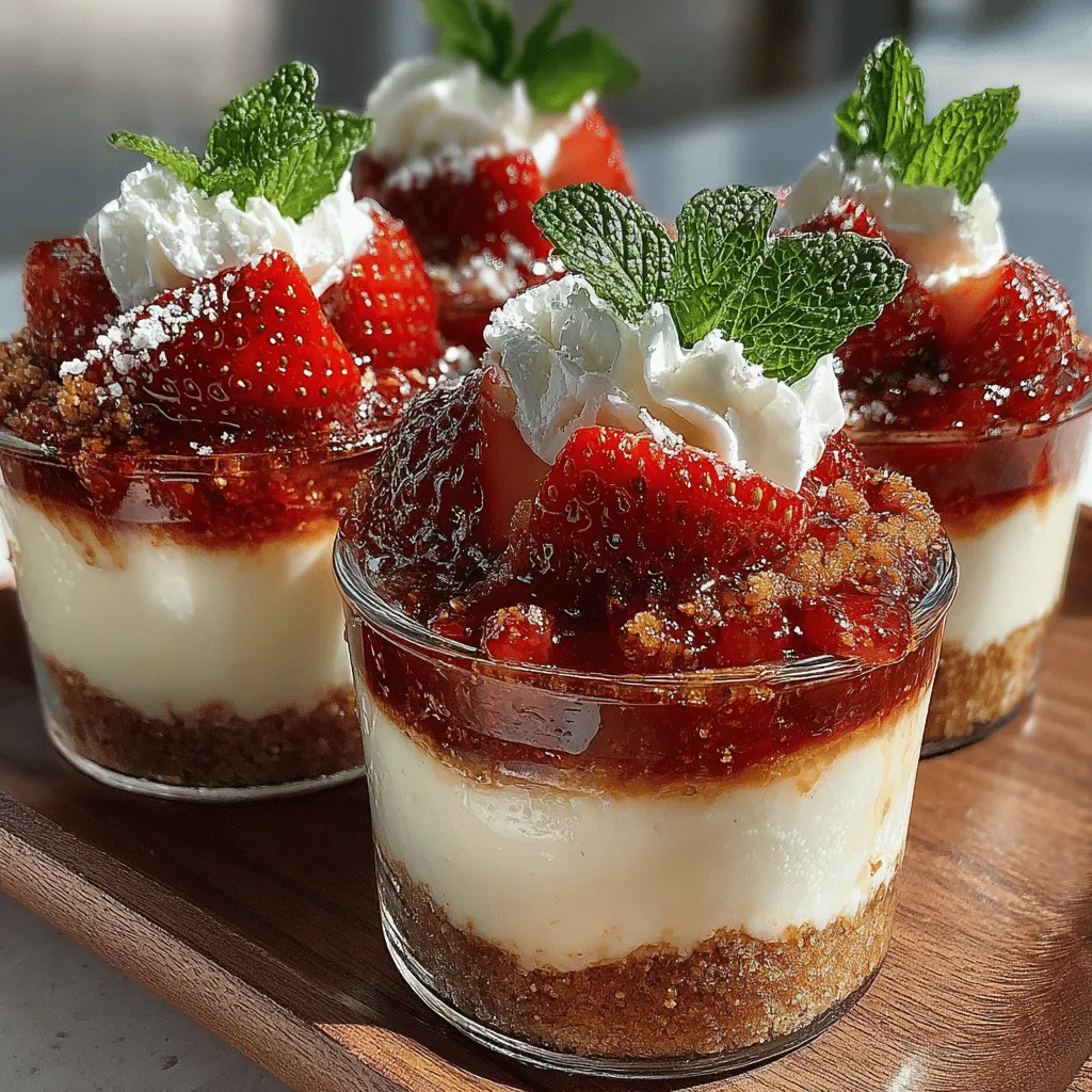 When it comes to desserts, few can rival the charm of a strawberry cheesecake. The Berry Bliss No-Bake Strawberry Cheesecake Cups take this classic treat to new heights, offering a luscious experience that captures the essence of summer with every bite. This dessert is not just visually appealing with its vibrant colors, but it also carries the nostalgic flavor of strawberries and cream—a combination that has enchanted dessert lovers for generations.