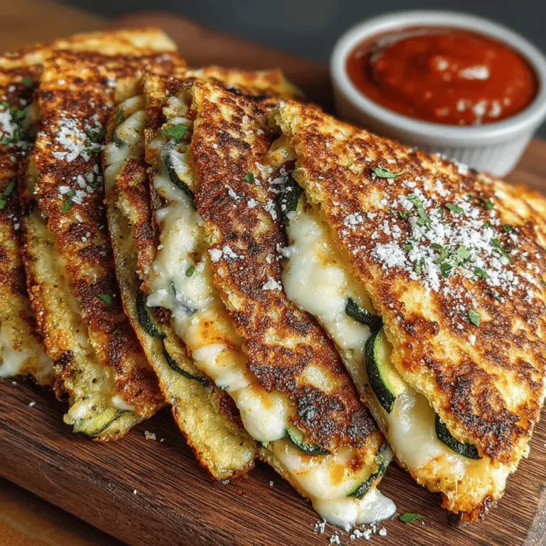 One of the keys to a successful Cheesy Zucchini Lasagna Quesadilla lies in the cheese mixture. A combination of ricotta, mozzarella, and Parmesan creates a rich and creamy filling that perfectly complements the tender zucchini. The ricotta cheese adds a smooth, creamy texture, while mozzarella contributes to the melty, gooey goodness that pulls apart with each bite. Parmesan provides a sharp, nutty flavor that enhances the overall taste profile.