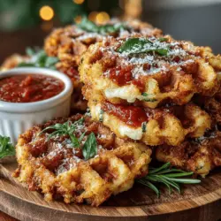 Zucchini has become a staple ingredient in countless kitchens, celebrated not only for its mild flavor and versatility but also for its numerous health benefits. Whether grilled, sautéed, or baked, zucchini is a vegetable that adapts well to a variety of culinary styles. Among the myriad of ways to prepare zucchini, one innovative dish that has recently gained traction is Mini Zucchini Parm Waffle Sliders. This creative snack option brings together the wholesome goodness of zucchini with the satisfying crunch of waffles, resulting in a dish that is both enticing and nutritious.
