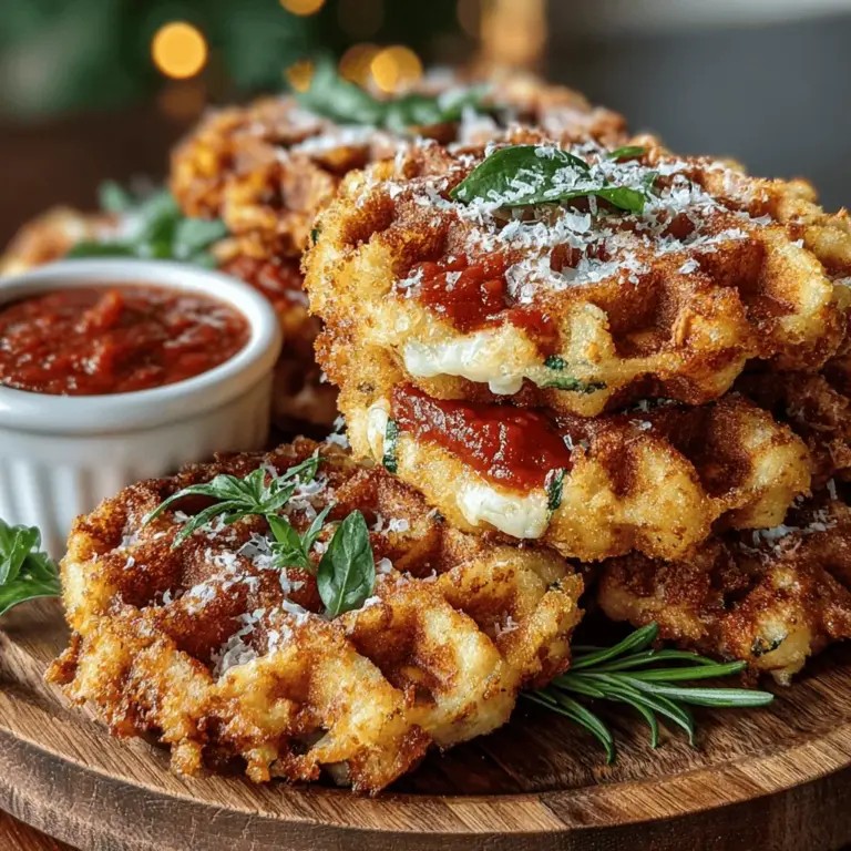Zucchini has become a staple ingredient in countless kitchens, celebrated not only for its mild flavor and versatility but also for its numerous health benefits. Whether grilled, sautéed, or baked, zucchini is a vegetable that adapts well to a variety of culinary styles. Among the myriad of ways to prepare zucchini, one innovative dish that has recently gained traction is Mini Zucchini Parm Waffle Sliders. This creative snack option brings together the wholesome goodness of zucchini with the satisfying crunch of waffles, resulting in a dish that is both enticing and nutritious.