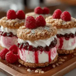 To truly appreciate the Berry Bliss Frozen Yogurt Raspberry Sandwiches, it’s essential to understand the main components that come together to create this delightful treat. Each ingredient is chosen not only for its taste but also for its nutritional benefits, making this dessert a wholesome option.