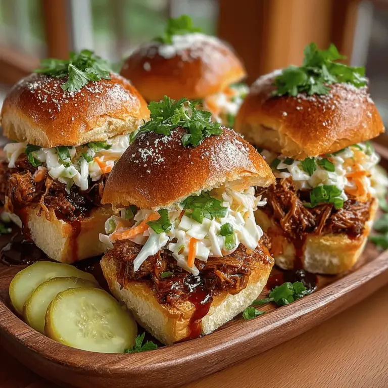 As the plant-based movement continues to gain momentum, recipes that showcase the versatility and flavor of meat alternatives are becoming increasingly popular. One such dish is the Smoky Mini BBQ Jackfruit Sliders, a delightful combination of sweet, smoky, and savory flavors that will satisfy even the most devoted carnivores at your next gathering. These sliders not only offer a unique taste experience but also provide a healthier, more sustainable option for those looking to reduce their meat consumption.