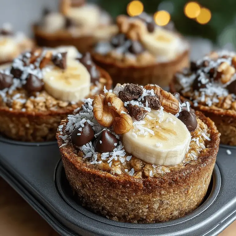 Chilled Peanut Butter Bliss Oat Cups are more than just a snack; they encapsulate the essence of indulgence and health in each bite. The creamy texture of peanut butter blends seamlessly with the hearty oats, resulting in a satisfying treat that you can enjoy without guilt. As an added bonus, the recipe caters to a variety of dietary preferences, whether you're vegan, gluten-free, or simply looking for a healthier alternative to traditional desserts.