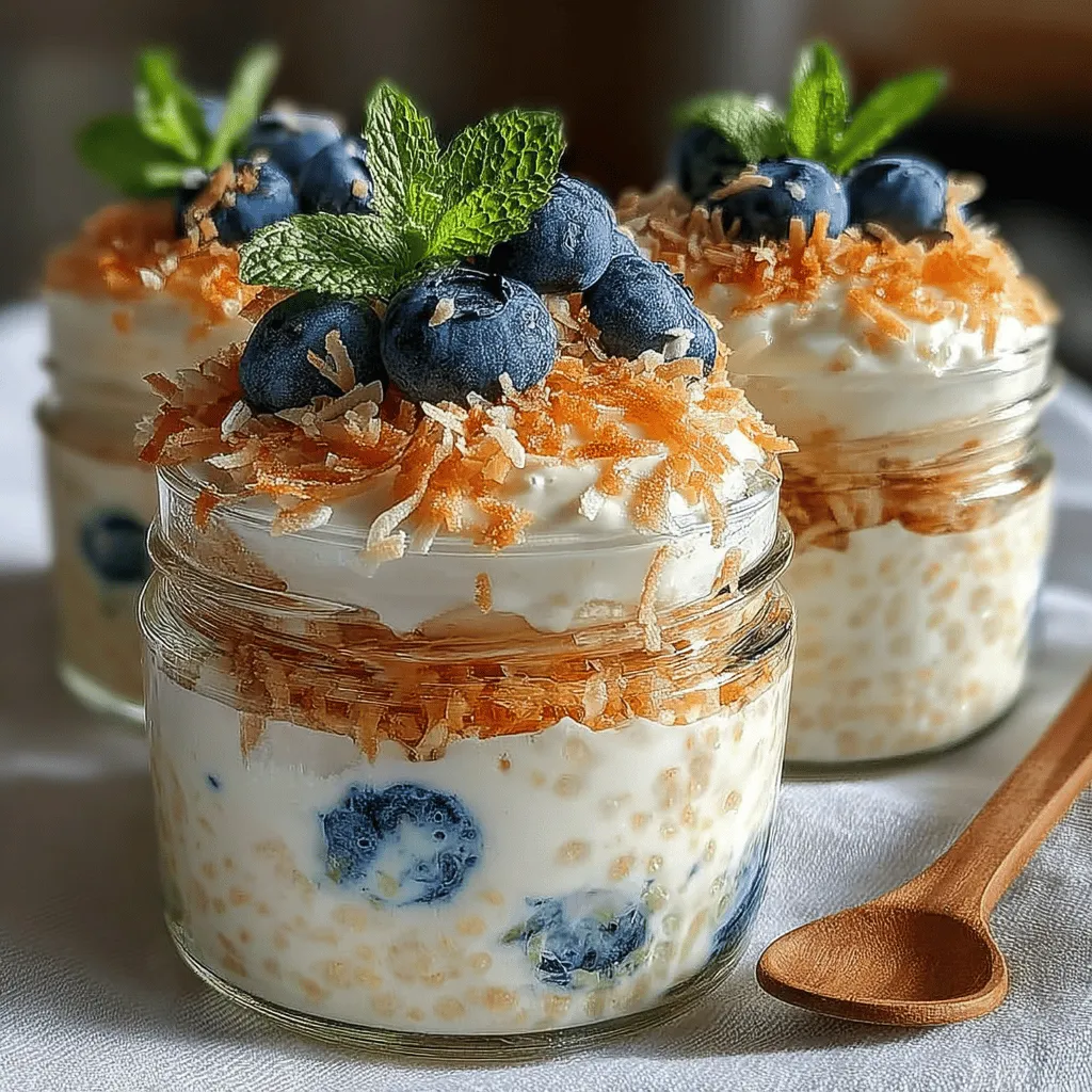 In the realm of nutritious breakfast options, overnight oats have carved out a special place for themselves. This versatile dish not only offers a quick and easy way to start your day but can also be a delightful canvas for a variety of flavors and textures. Among the many combinations available, one standout recipe is the Blueberry Bliss Coconut Overnight Oats. This delicious blend not only showcases the vibrant taste of blueberries but also incorporates creamy coconut, creating a breakfast that is as enjoyable to eat as it is good for you.