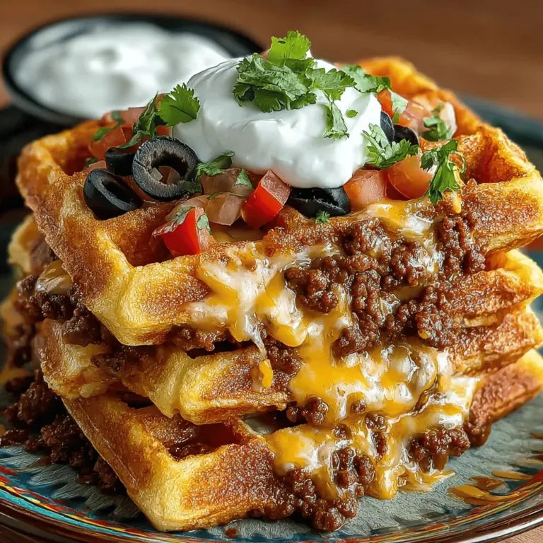 To create the perfect Mini Taco Waffle Sandwiches, it’s essential to understand the roles each ingredient plays in this delightful dish.