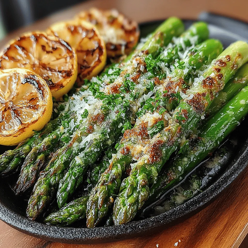 Garlic Butter Parmesan Asparagus is a dish that effortlessly captures the essence of comfort food while maintaining a light and healthy profile. The vibrant green of the asparagus spears is not only visually appealing but also symbolizes the freshness and vitality that this vegetable brings to your plate. Infused with the rich, savory flavors of garlic and butter, and topped with the nutty notes of freshly grated Parmesan cheese, this recipe is sure to tantalize your taste buds.