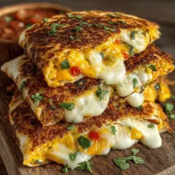 Cheesy Zucchini Surprise Quesadillas: A Flavorful Delight