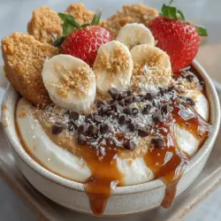 In the world of quick and nutritious meals, Greek yogurt bowls have carved out a special niche as one of the most satisfying options for breakfast or a wholesome snack. These bowls not only provide a canvas for creativity but are also a fantastic way to incorporate essential nutrients into your diet. Today, we’re diving into a delightful twist on the classic Greek yogurt bowl: the Peanut Butter Cup Greek Yogurt Bowl. This recipe is a perfect blend of creamy Greek yogurt, rich peanut butter, and indulgent chocolate, making it a treat that satisfies your sweet tooth while keeping your health goals in check.