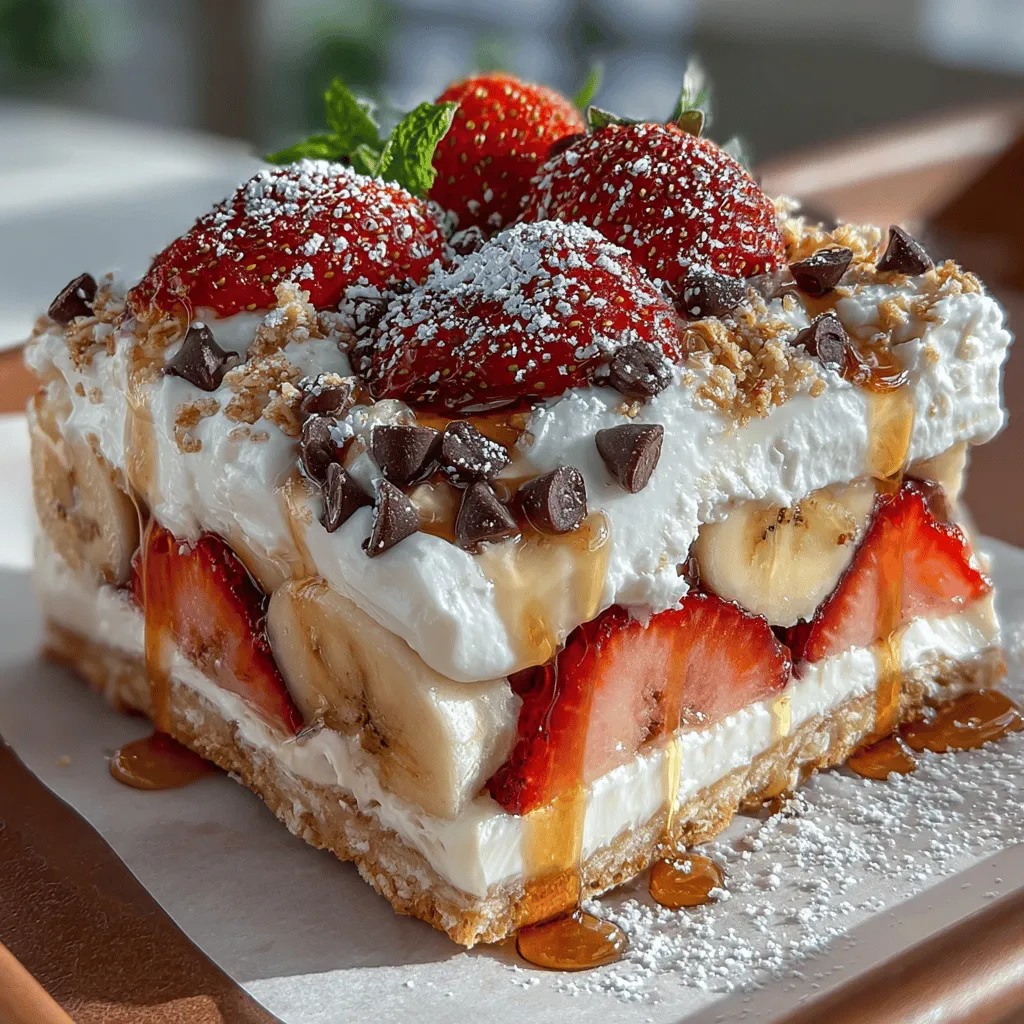 As the sun blazes and temperatures rise, finding refreshing and healthy treats becomes a priority for many families. One delightful solution is the Frozen Strawberry Banana Delight Bark, a simple yet satisfying dessert that combines the vibrant flavors of fresh strawberries and ripe bananas with the creamy texture of Greek yogurt. This recipe provides a guilt-free indulgence that appeals to health-conscious individuals, busy parents, and anyone looking for a quick and easy way to enjoy a frozen treat.