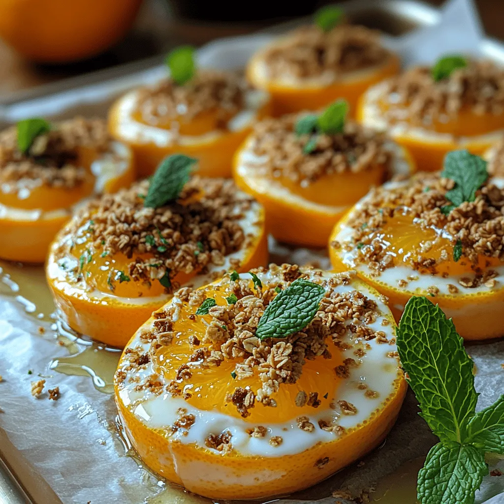 When it comes to warm weather indulgences, few desserts can rival the refreshing appeal of Citrus Splash Delight. This delightful recipe combines the zesty sweetness of ripe oranges with the creamy texture of Greek yogurt, creating a mouthwatering treat that is not only delicious but also nutritious. Whether you're looking for a healthy dessert option for a family gathering or a vibrant snack to cool down on a hot day, this recipe fits the bill perfectly. Its versatility makes it a hit with both adults and children, ensuring that it will be a favorite at any occasion.