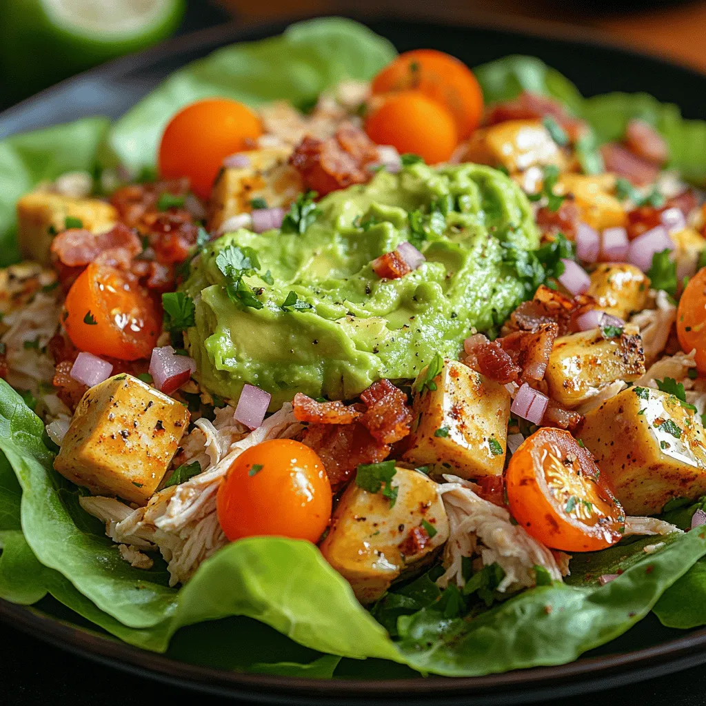 To elevate the flavors of your Avocado Chicken Bacon Lettuce Wraps, the right balance of seasonings is essential. Lime juice, salt, and pepper are crucial components that transform this dish from simple to sensational.