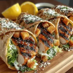 In recent years, wraps have surged in popularity as a versatile meal option that caters to a wide array of tastes and dietary preferences. Whether for lunch, dinner, or a quick snack, wraps offer the perfect blend of convenience and flavor. Among the myriad of wrap recipes available, Savory Grilled Chicken Caesar Wraps stand out as a delicious and satisfying choice that combines the classic flavors of a Caesar salad with the heartiness of grilled chicken, all wrapped in a soft tortilla. This dish not only delivers on taste but also provides a well-rounded meal that can be enjoyed on the go.