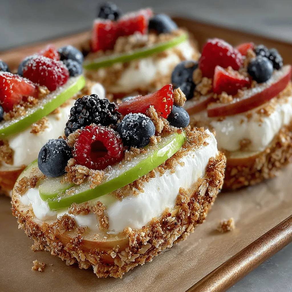When summer arrives, our cravings shift toward refreshing and light treats that can cool us down while still satisfying our sweet tooth. One delightful option that perfectly encapsulates this is the Crispy Frozen Yogurt-Stuffed Apple Slices. This innovative recipe combines the natural sweetness and crunch of apples with the creamy richness of yogurt, resulting in a snack that is not only delicious but also healthy. Whether you're looking for a quick afternoon pick-me-up, a fun dessert for a family gathering, or a nutritious option for kids, these yogurt-stuffed apple slices are sure to please.