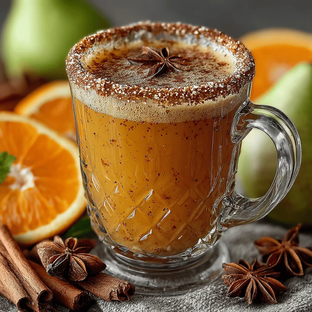 As the leaves turn and the air grows crisp, there's nothing quite like a warm drink to envelop you in comfort. Enter warm spiced pear cider—a delightful concoction that not only warms the body but also soothes the spirit. This beverage, with its aromatic blend of spices and fresh ingredients, is the quintessential representation of autumn's cozy essence, making it an ideal choice for fall and winter gatherings or quiet evenings by the fireplace.