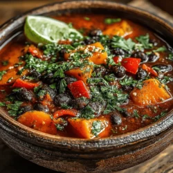 Soulful Black-Bean Sweet Potato Stew
