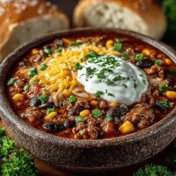 Cozy Turkey Bean Chili Recipe